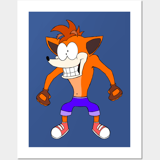 Bandicoot Boy Wall Art by MortuusArts